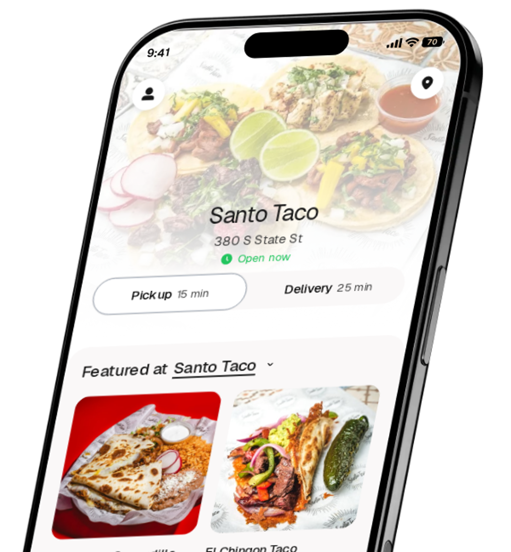 Santo Taco app preview