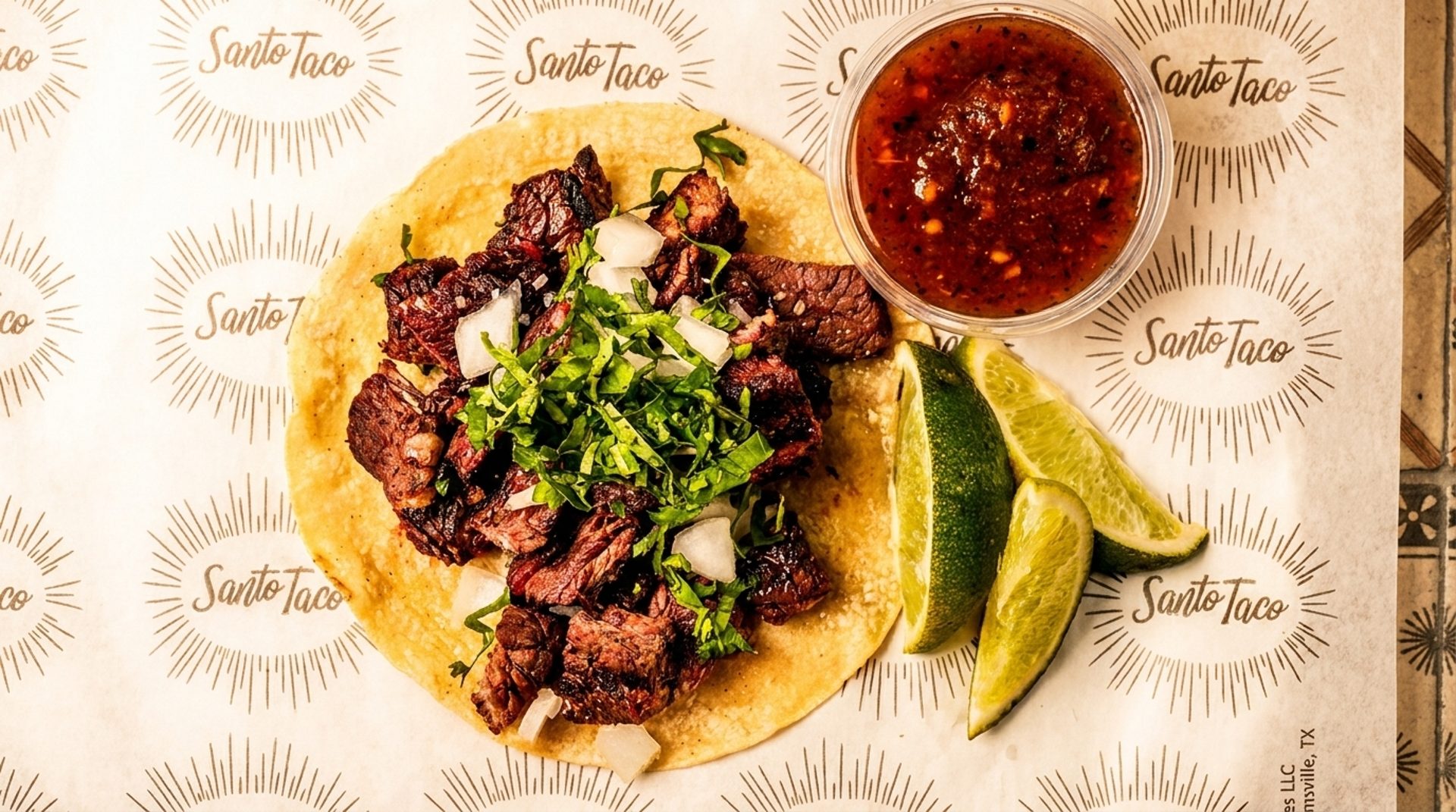 Santo Taco in the spotlight
