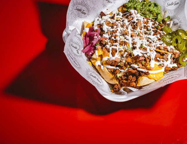 Cheese Only Nachos.