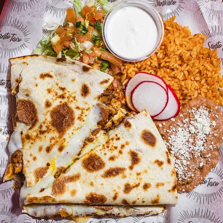 Indulge in Our Quesadilla